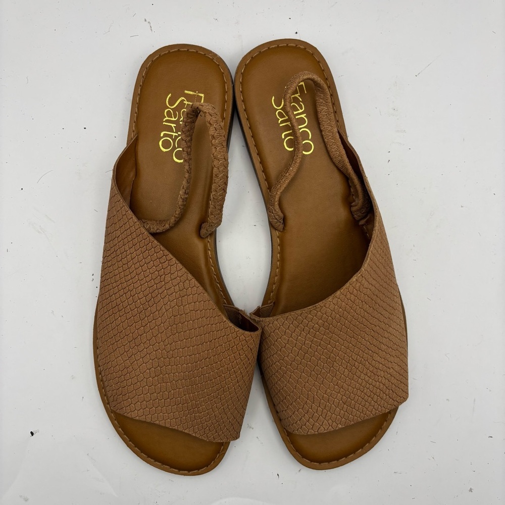 Franco Sarto Glory Open Toe Sling back Sandals